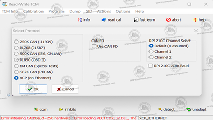 ALLISON TCM REFLASH 6.3