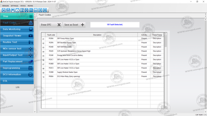BOBCAT ENGINE ANALYZER DCU 03.19 [11.2024]