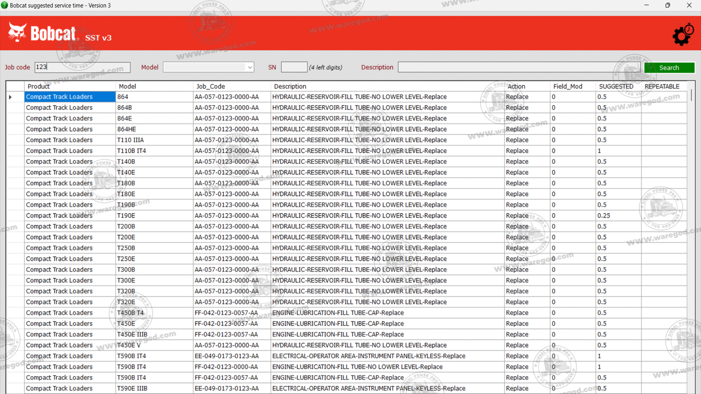 BOBCAT SERVICE LIBRARY 03.2021