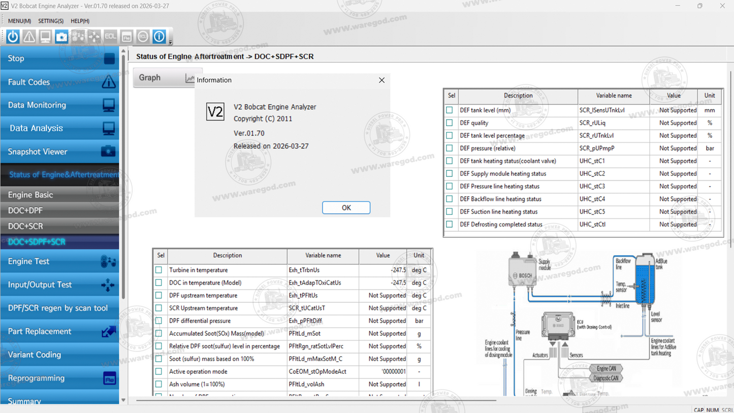 BOBCAT V2 ENGINE ANALYZER 01.70 [03.2026]