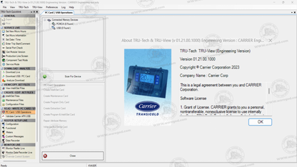 CARRIER TRU-TECH & TRU-VIEW ENGINEERING 01.21.00.1000