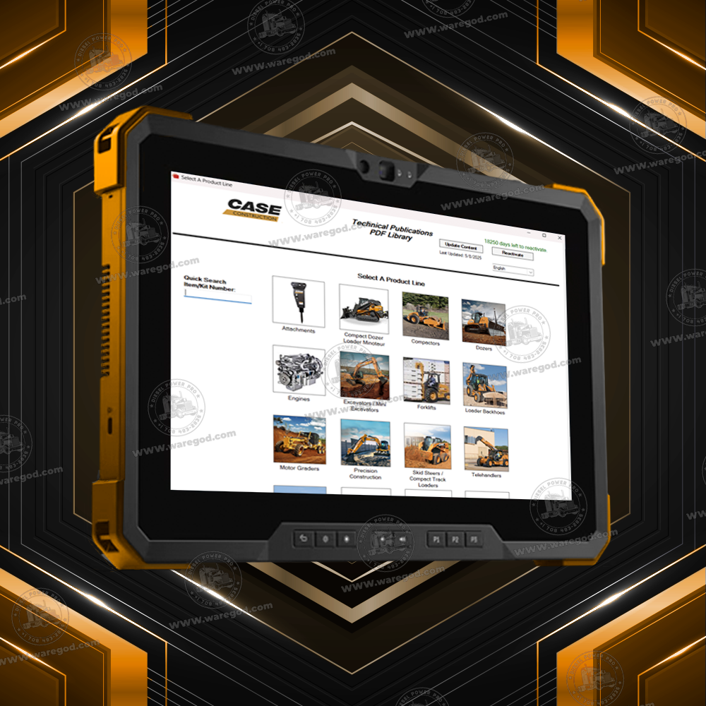 CASE CONSTRUCTION TECHNICAL PUBLICATIONS PDF LIBRARY 05.2025