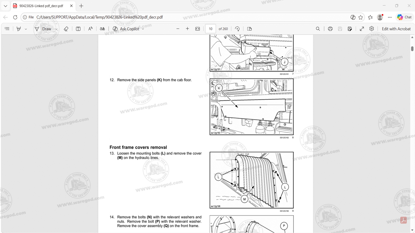 CASE CONSTRUCTION TECHNICAL PUBLICATIONS PDF LIBRARY 05.2025