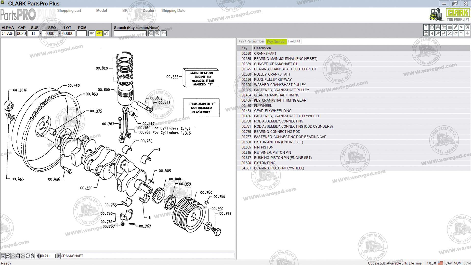 CLARK FORKLIFT PARTS PRO PLUS 567 [11.2025]