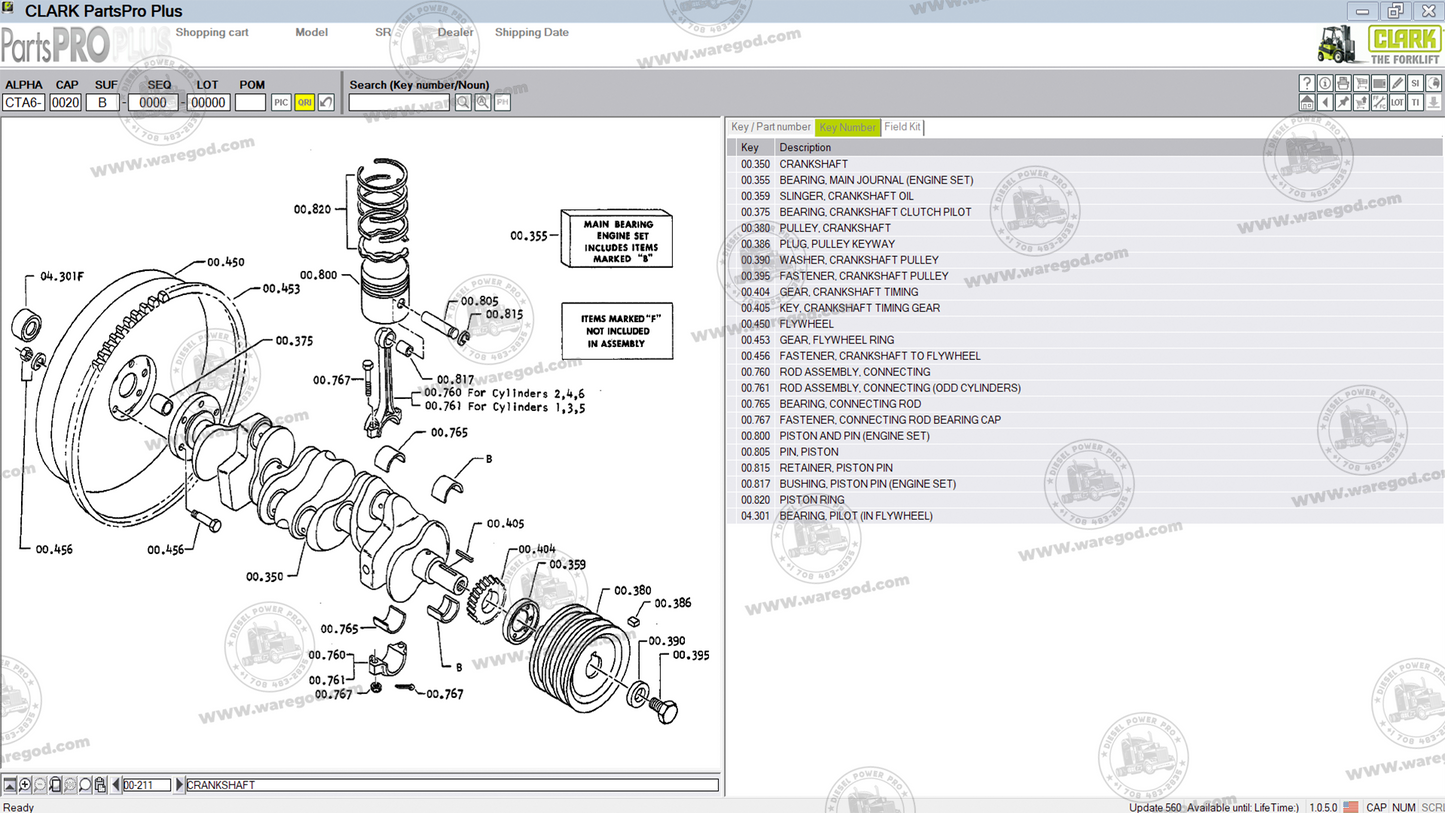 CLARK FORKLIFT PARTS PRO PLUS 567 [11.2025]
