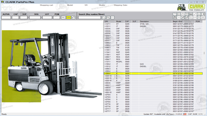 CLARK FORKLIFT PARTS PRO PLUS 567 [11.2025]