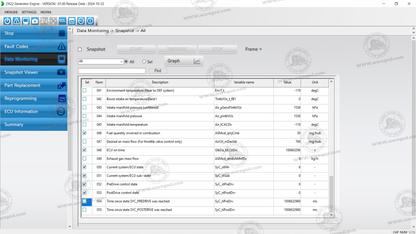 DOOSAN DIAGNOSTIC TOOL DX22 GENERATOR ENGINE 01.00 [10.2024]