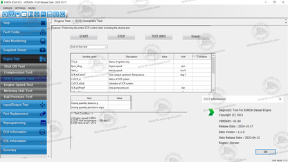 DOOSAN DIAGNOSTIC TOOL EURO6 DIESEL SCAN ECU 01.00 [10.2024]