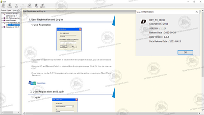 DOOSAN DIAGNOSTIC TOOL T3 EDC17 1.1.5 [09.2022]