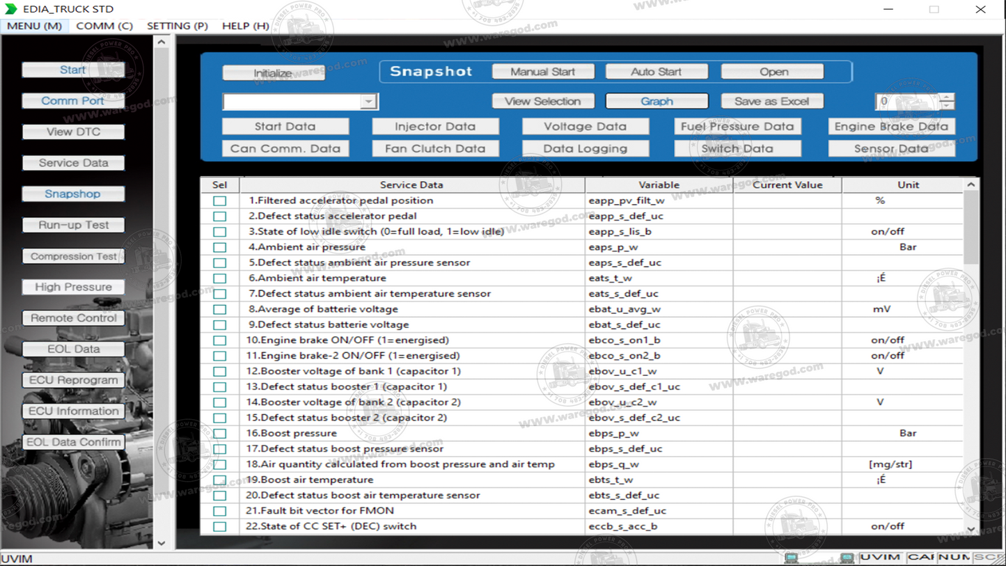 DOOSAN EDIA TRUCK STANDARD 2.4.0.7 V2008 [06.2023]