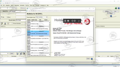 GENERAL MOTORS HOLDEN AUSTRALIA EPC 12.2014
