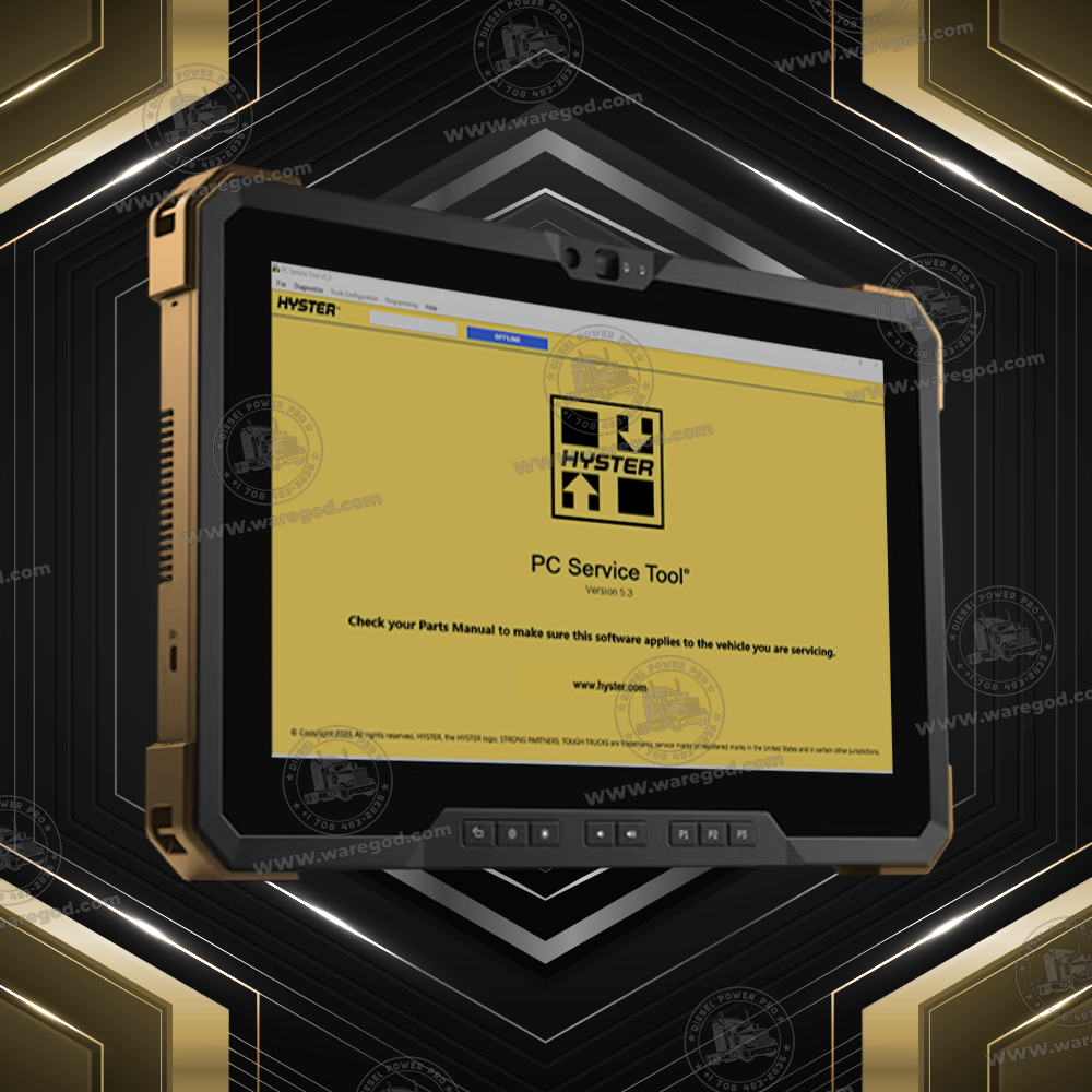 HYSTER PC SERVICE TOOL 5.5 ORIGINAL ACTIVATION