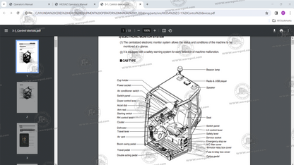 HYUNDAI CERES HEAVY EQUIPMENT OPERATOR MANUAL 01.2024