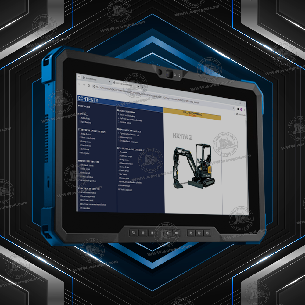 HYUNDAI CERES HEAVY EQUIPMENT SERVICE MANUAL 01.2024