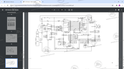 HYUNDAI FORKLIFT TRUCKS OPERATOR MANUAL 01.2024