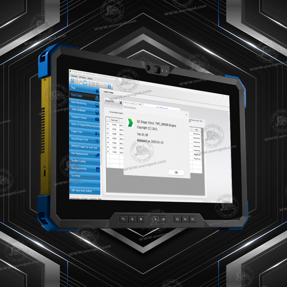 HYUNDAI INFRACORE G2 STAGE V (INCL. T4F) DM-DN ENGINE 01.50 [01.2025]