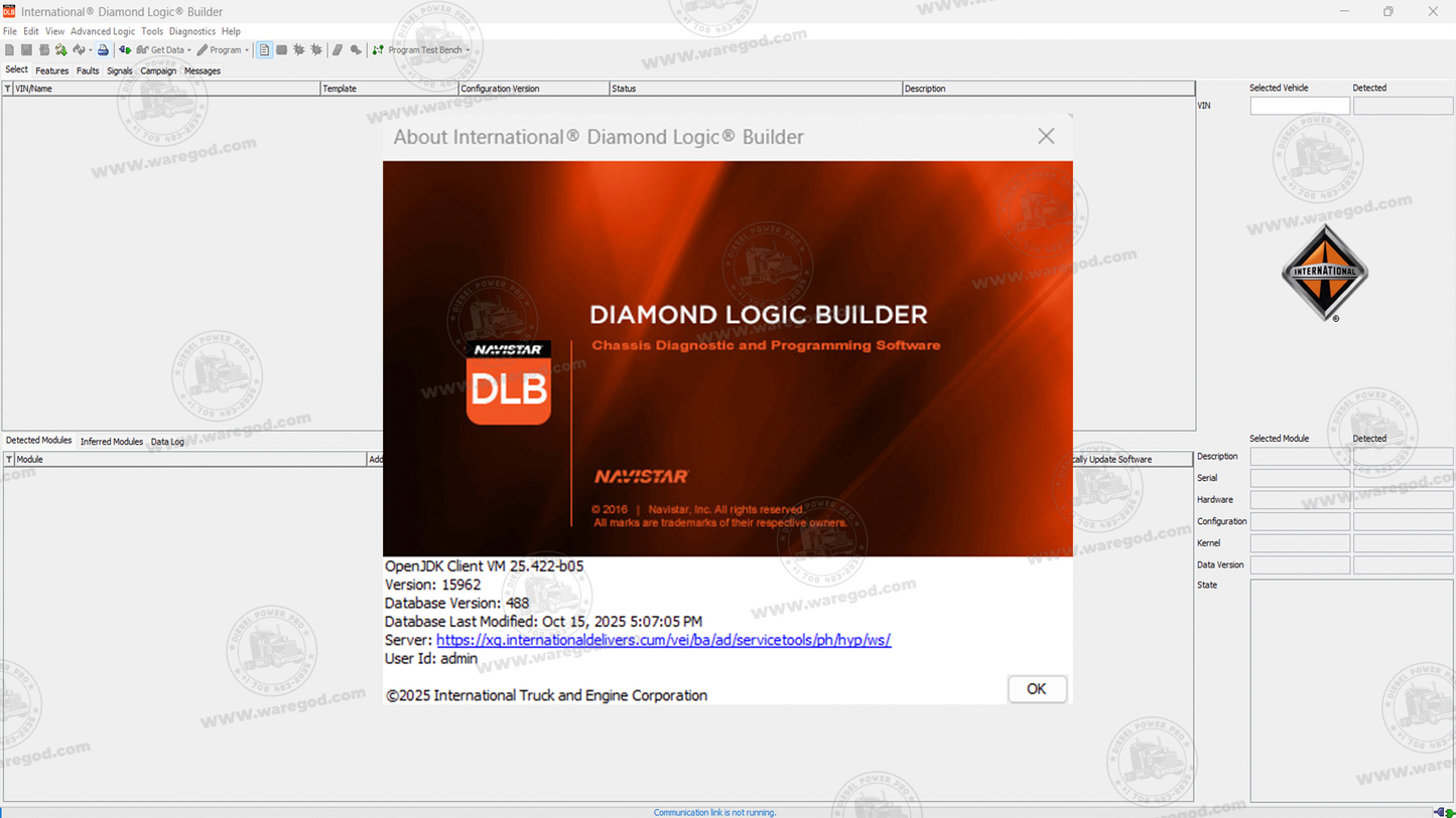 INTERNATIONAL DLB 10.2025