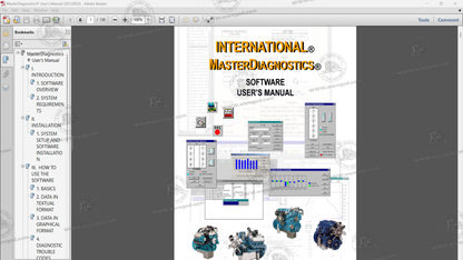 INTERNATIONAL MASTERDIAGNOSTICS 5.2.0.4 - MD32 (3BX, DLC, DLCII)