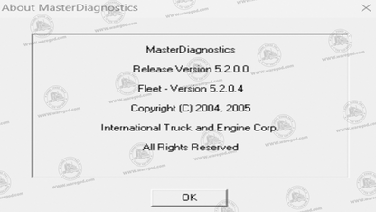 INTERNATIONAL MASTERDIAGNOSTICS 5.2.0.4 - MD32 (3BX, DLC, DLCII)