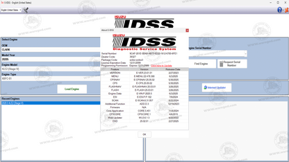 ISUZU E-IDSS 06.2025