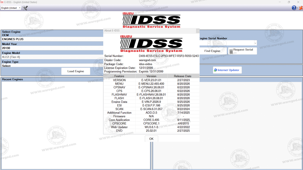 ISUZU E-IDSS 09.2026