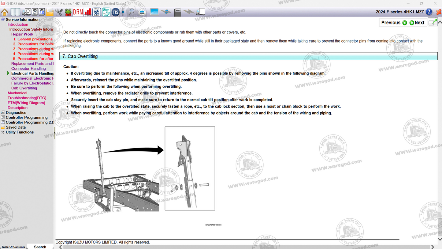 ISUZU G-IDSS DOMESTIC JAPAN 04.2024