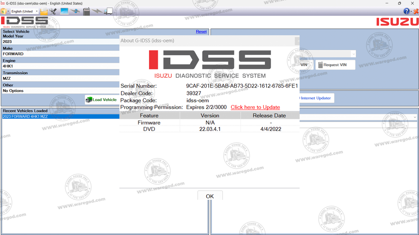 ISUZU G-IDSS DOMESTIC JAPAN 04.2024