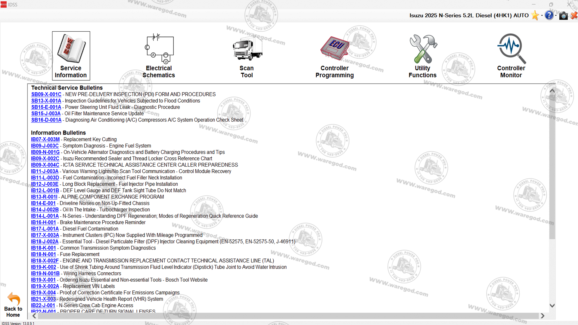 ISUZU US-IDSS 01.2026