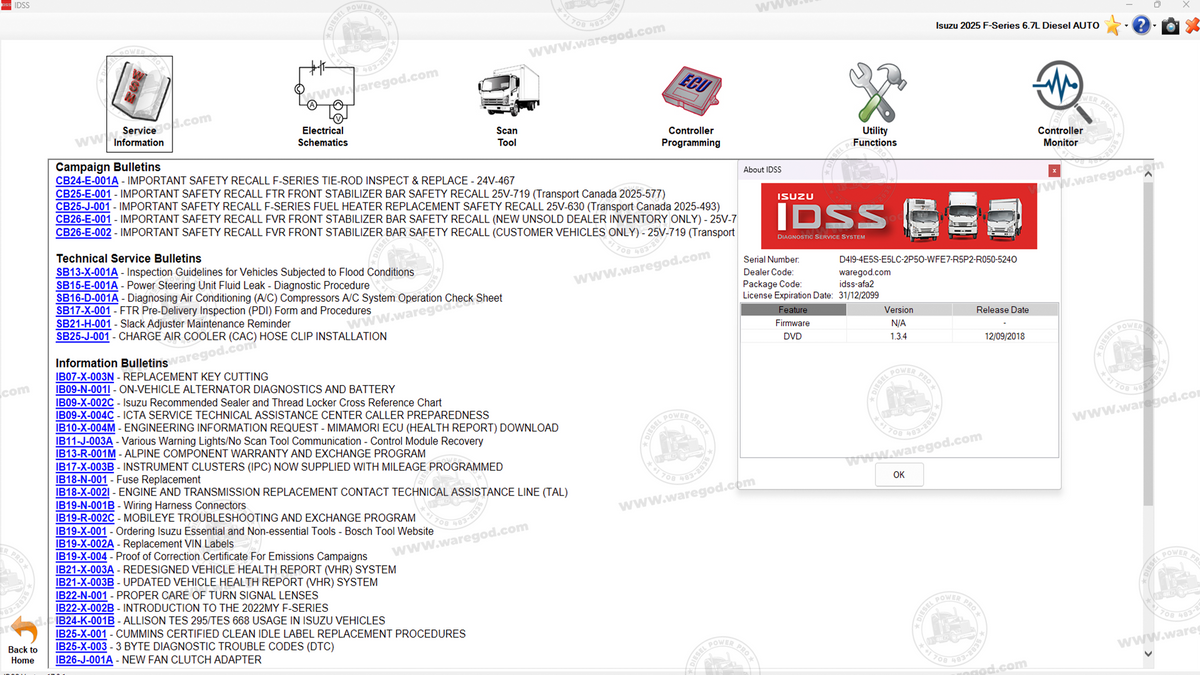 ISUZU US-IDSS 09.2026