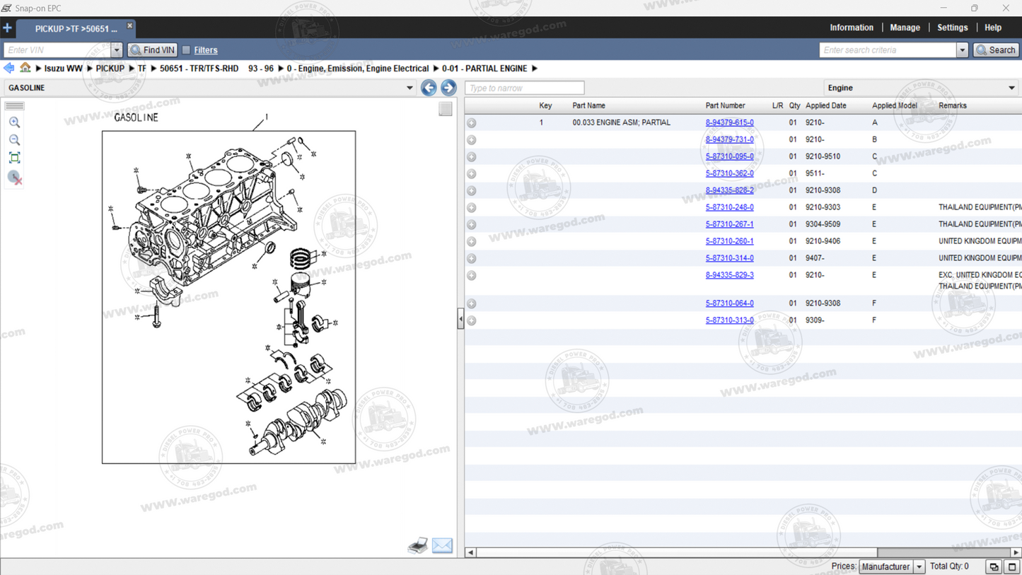 ISUZU WORLDWIDE EPC 01.2016