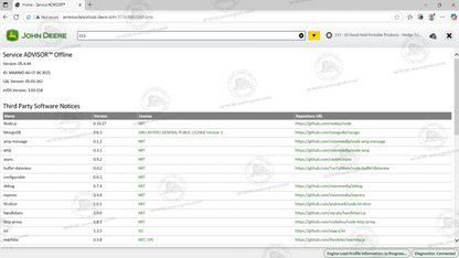 JOHN DEERE SERVICE ADVISOR 5.4.44 PORT 3074