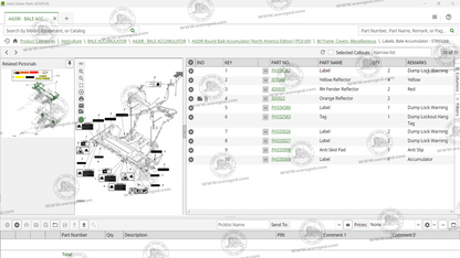 JOHN DEERE & HITACHI PARTS ADVISOR 03.2024