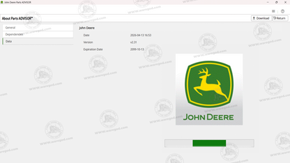 JOHN DEERE & HITACHI PARTS ADVISOR 04.2026
