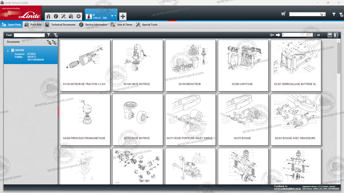 LINDE SERVICE GUIDE LSG 5.2.2 U0310 [02.2025]