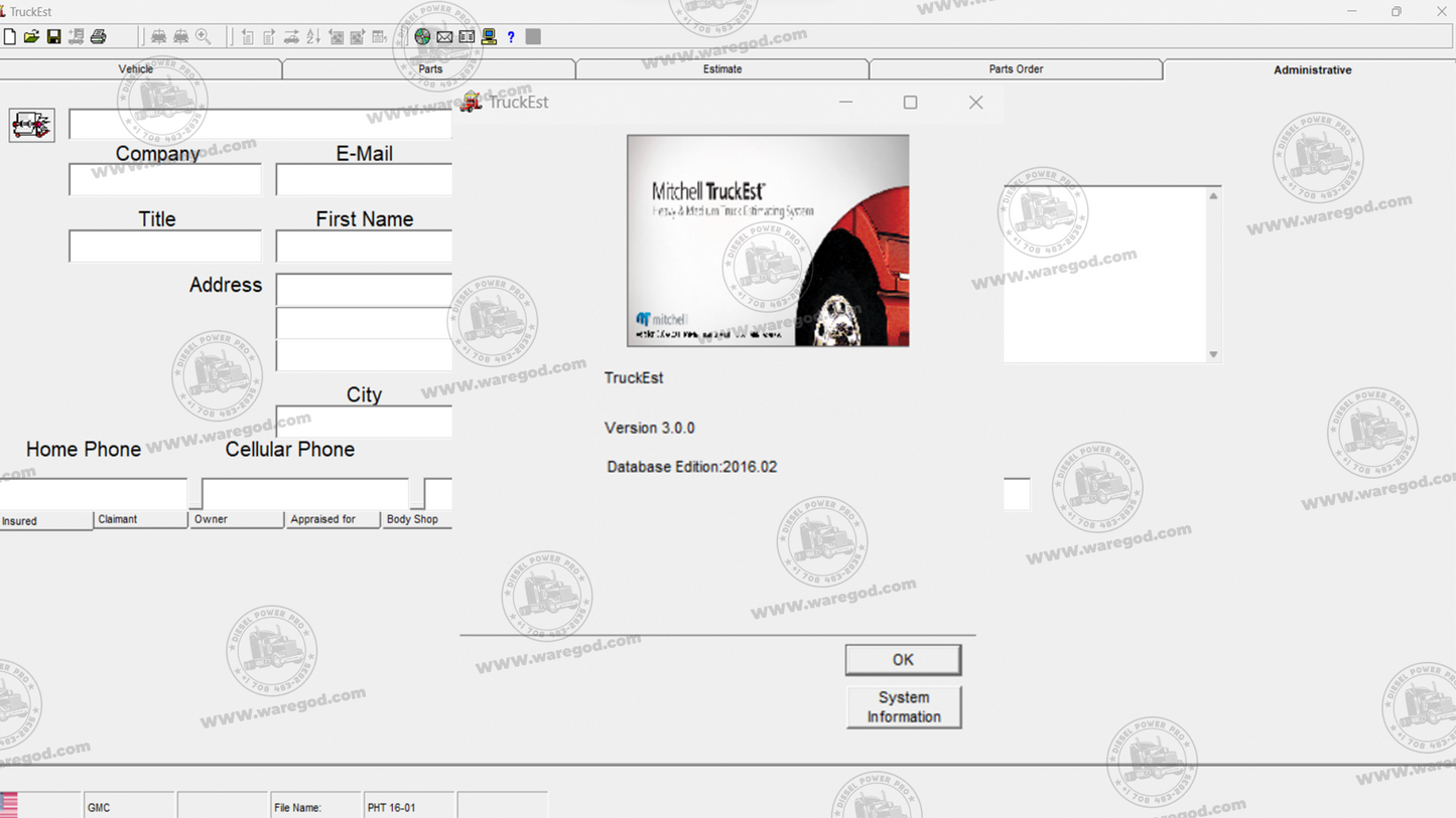 MITCHELL TRUCKEST ESTIMATOR 3.0.1 [2016]