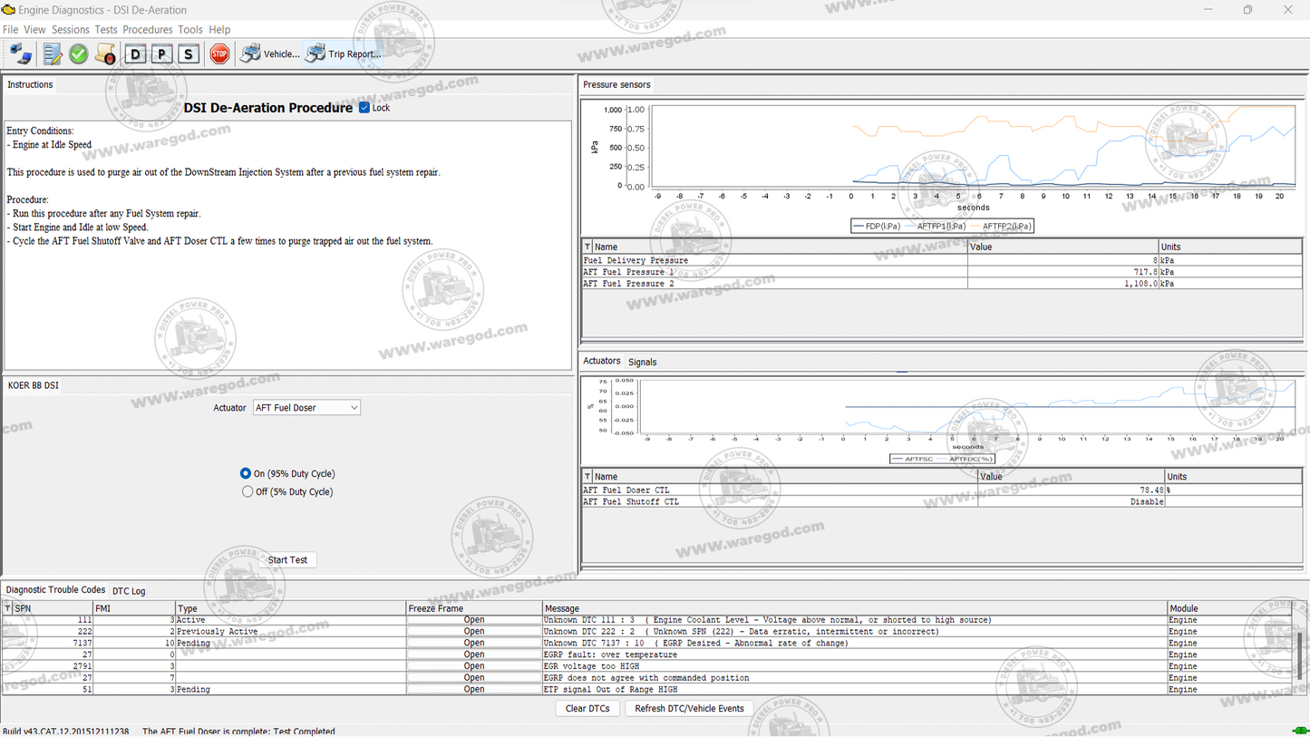 NAVISTAR ENGINE 43 CAT 12 [12.2015]