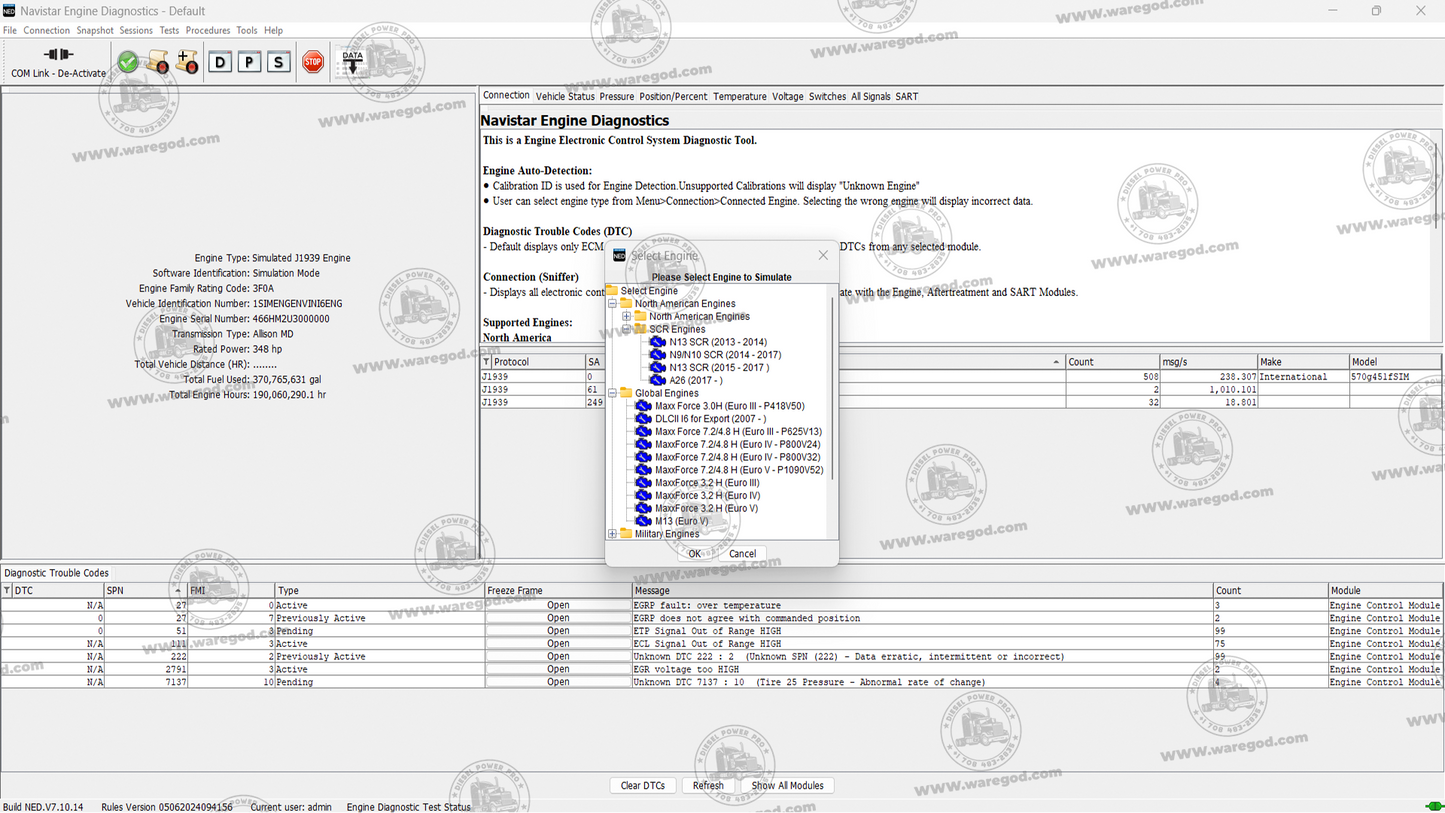 NAVISTAR ENGINE DIAGNOSTICS 06.2024