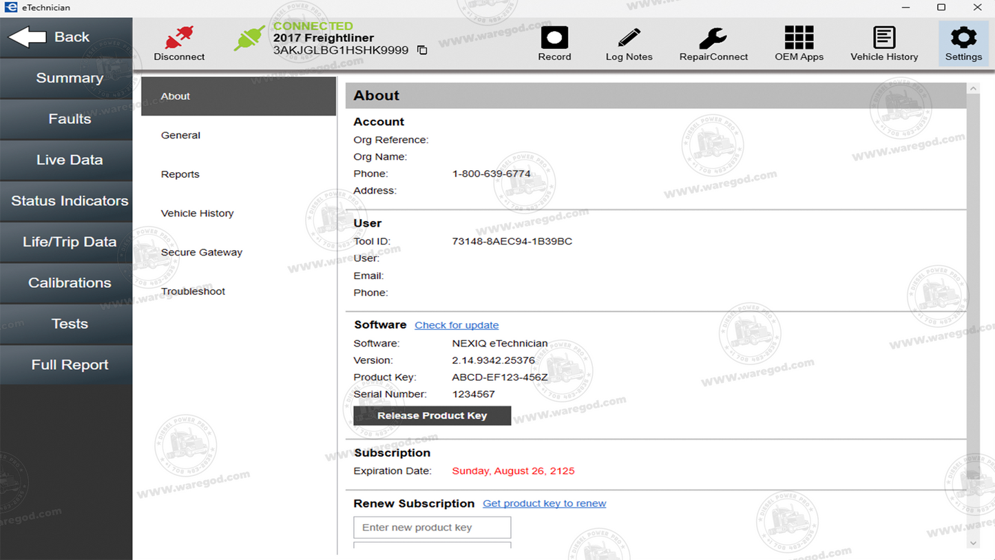 NEXIQ E-TECHNICIAN 2.14.9342.25376