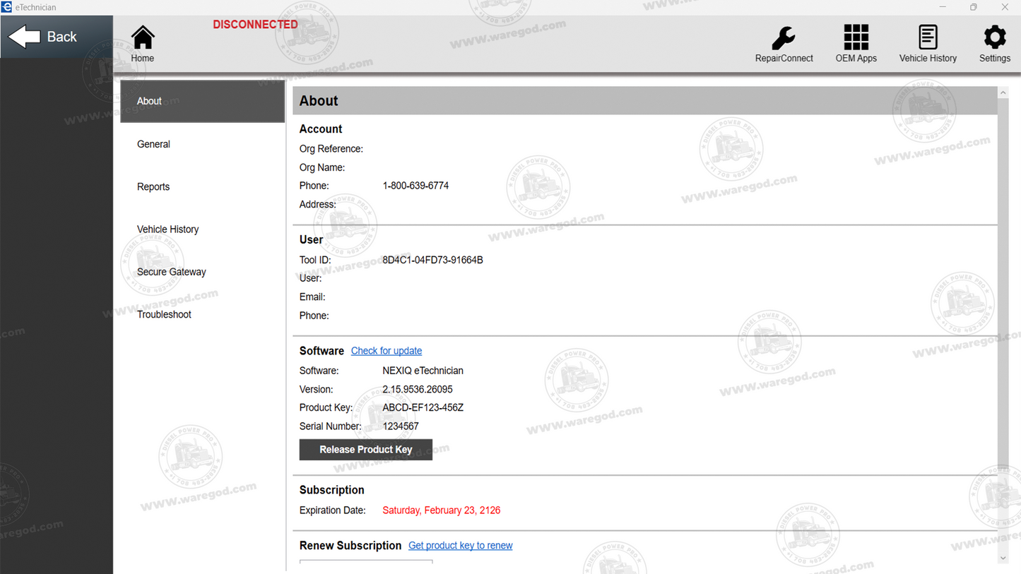 NEXIQ E-TECHNICIAN 2.15.9536.26095