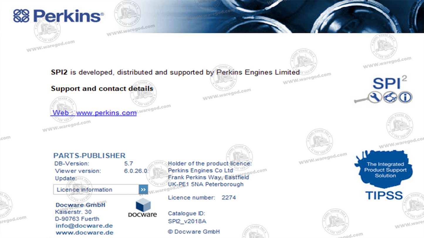 PERKINS SPI2 2018A