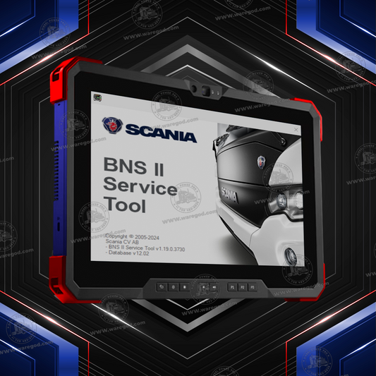 SCANIA BNS II SERVICE TOOL (BST) 1.19 DATABASE 12.02 [06.2024]