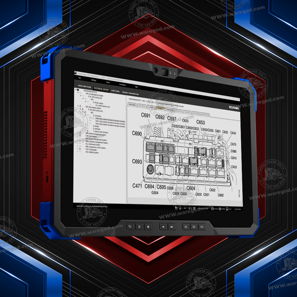 SCANIA DIAGNOS & PROGRAMMER 3 2.67.2.6.0