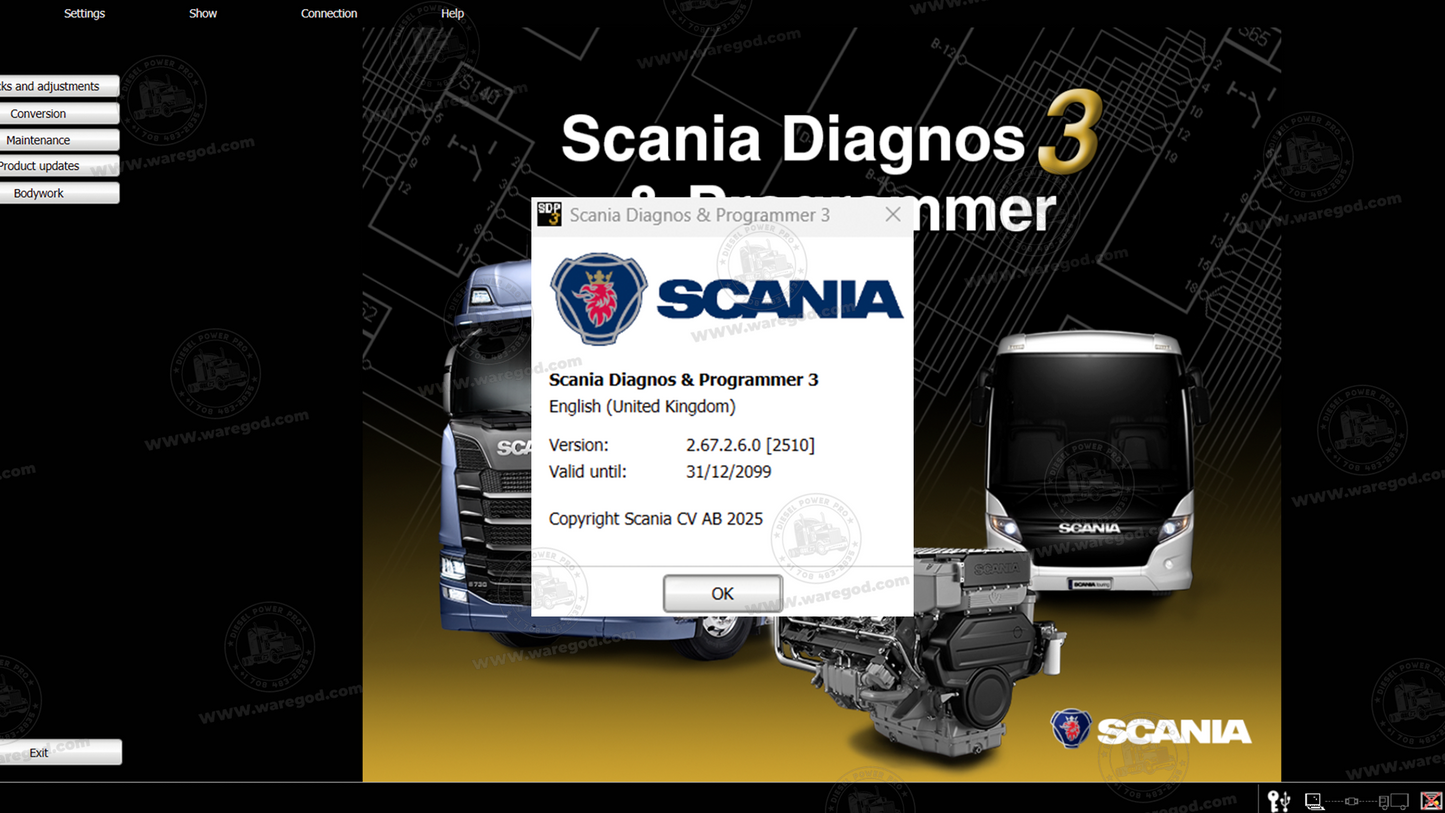 SCANIA DIAGNOS & PROGRAMMER 3 2.67.2.6.0