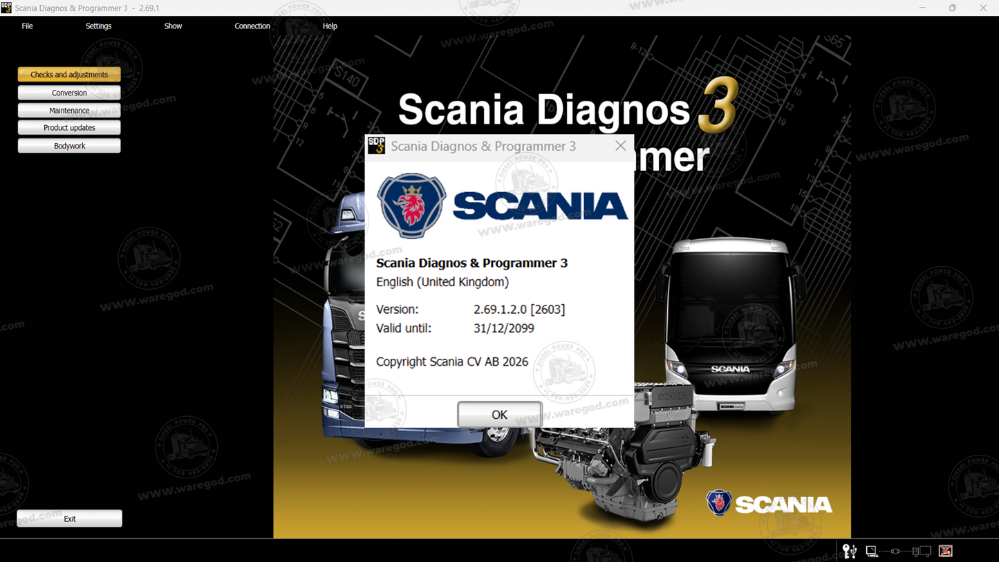 SCANIA DIAGNOS & PROGRAMMER 3 2.69.1.2.0