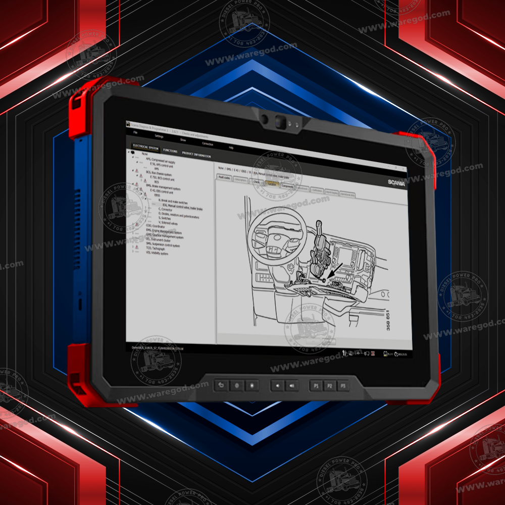 SCANIA DIAGNOS & PROGRAMMER MARINE & INDUSTRIAL 3 2.67.2.6.0