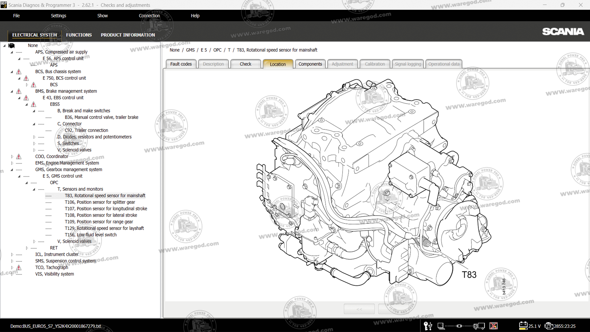 SCANIA DIAGNOS & PROGRAMMER MARINE & INDUSTRIAL 3 2.67.2.6.0