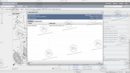 SUZUKI WORLDWIDE SNAP-ON EPC 05.2019