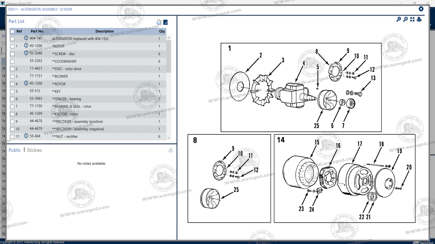 THERMO KING EPC 2012