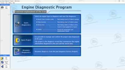 TOYOTA ENGINE DIAGNOSTIC PROGRAM 3.00.016