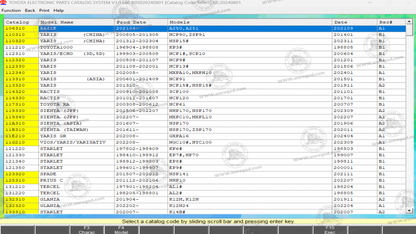 TOYOTA & LEXUS EPC ALL REGIONS 08.2024